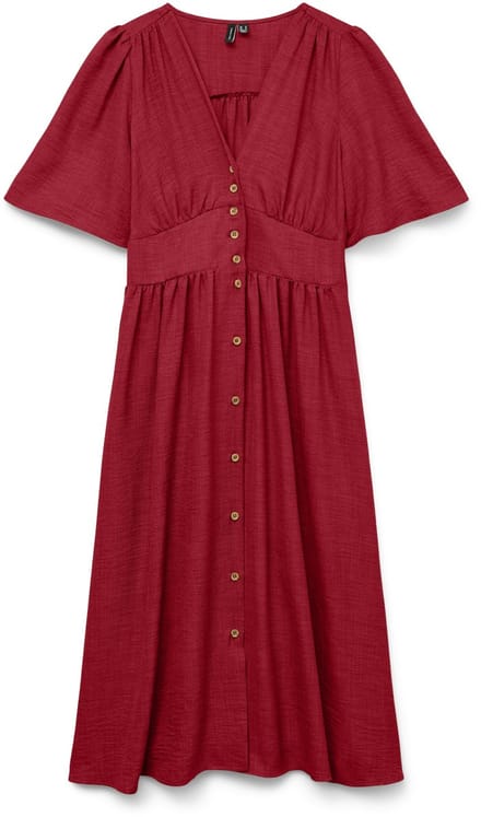 VERO MODA - VMMELANEY 2/4 BLK DRESS WVN NOOS - Dames - Mini jurken
