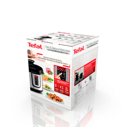 Tefal All-in-One CY505E - Multicooker - Slowcooker - Snelkookpan - 6L - Digital Timer