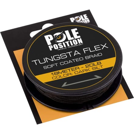 Pole Position Tungsta Flex Coated Braid - Onderlijnmateriaal