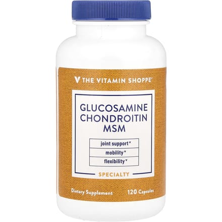 Glucosamine Chondroïtine MSM, 120 Capsules