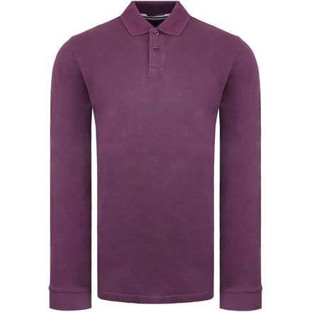Weekend Offender Austin Heren Donker Druif Poloshirt