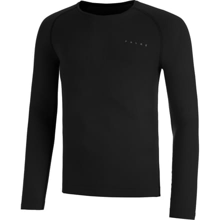 FALKE Warm Longsleeved Shirt sneldrogend functioneel functioneel shirt met lange mouwen heren zwart - maat S