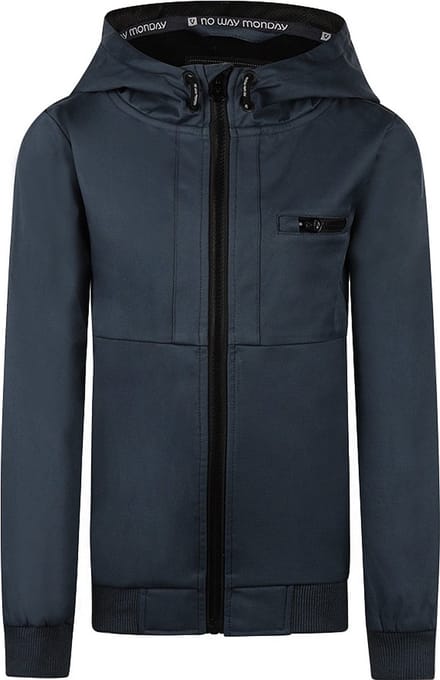 No Way Monday Jongens Jas - Steel blue