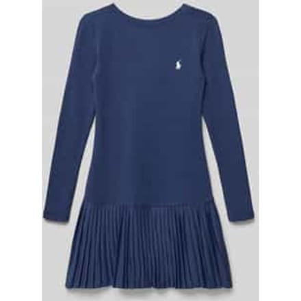 regular fit jurk met gestikt logo