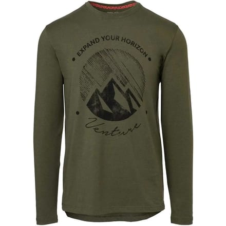 Performance Long Sleeve T-shirt Venture Unisex - Groen - XL