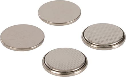 Powermaster Lithium knoopcel batterij - CR2025 - 4 stuks