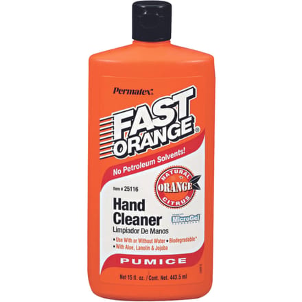 Nettoyant pour mains Fast Orange pour salissures tenaces 440ml