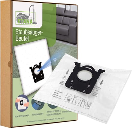 10 Stück Etana Staubsaugerbeutel für Electrolux E201B | E 201B Classic Long