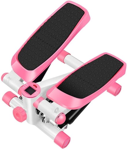 Mini Stepper - Fitness Trainer - Thuis Trainen - Stil Ontwerp - HD-Display - Roze