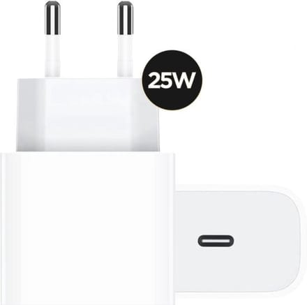 USB C Adapter 25W - Oplader - Snellader - USB C Oplader - Adapter USB C - USB C Lader - Universeel - Golden Sound