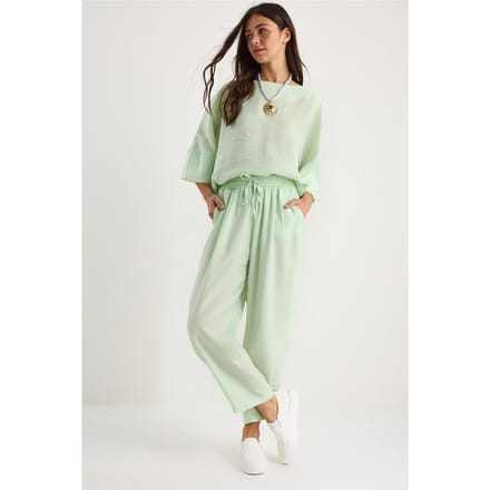 Oversized Bootneck Polyester Twee-Delige Co-ord Set