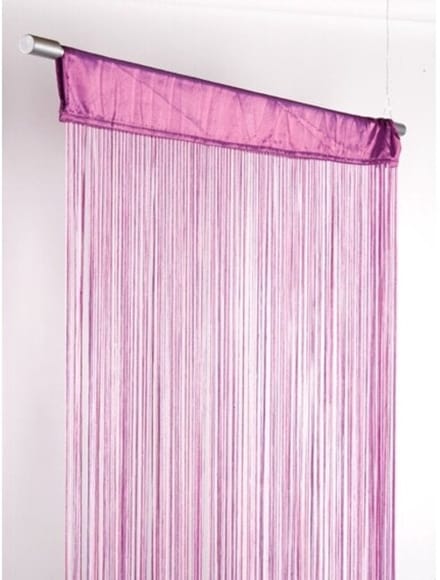 Rainbow Draadgordijn lila/fuchsia/roze 90x250cm