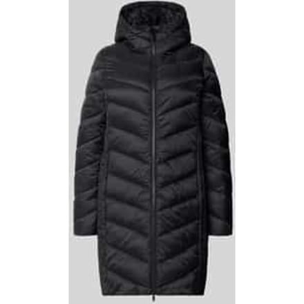 Slim Fit Puffer Coat met gestikte naden