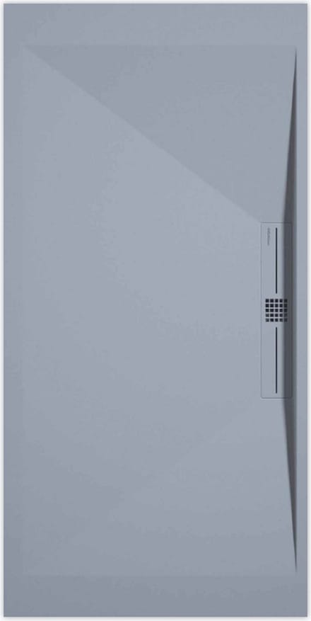 Sanifun douchebak Stone Side Gray Smooth 900 x 900 P