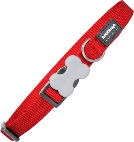 Red Dingo Halsband Hond 12mm x 20-32cm DC-ZZ-RE-12