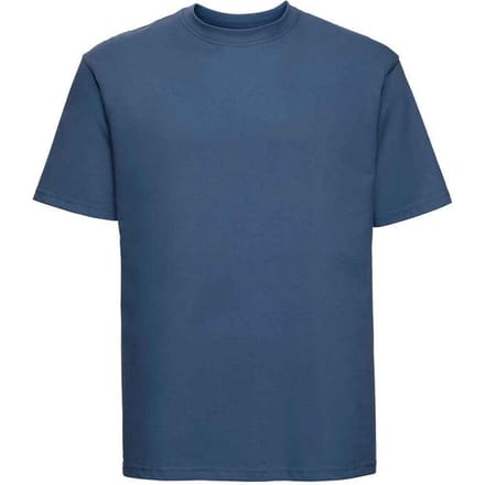 Russell Heren Ringspun Cotton Classic T-shirt (Indigoblauw)
