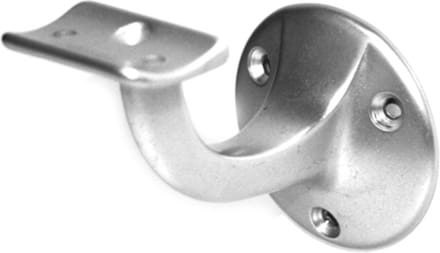 Ivana Leuninghouder Hol/Rond Aluminium F1 Opschroevend