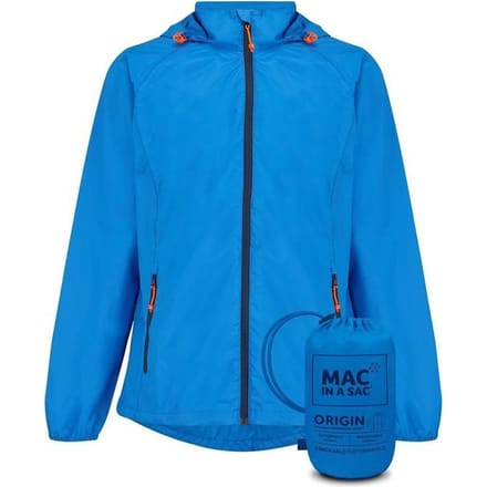 Mac in a Sac Origin 2 Regenjas Kinderen - Ocean Blue - 6/7 jaar
