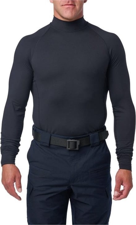 5.11 Tactical Mock Neck Long Sleeve Top Midnight Navy