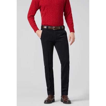 Meyer Ribbroek Roma Wool Cord Navy / male