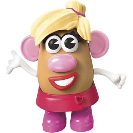 Hasbro Mrs Potato Head speelgoedfiguur - klassiek bouwspeelgoed.