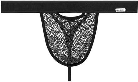 WOH heren microfiber G-string night universe zwart