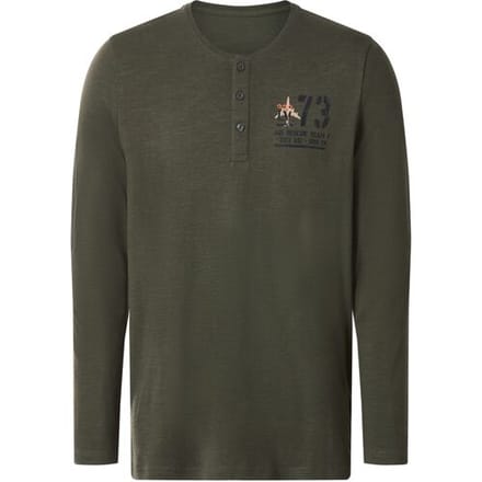 esmara Men Heren longsleeve (Groen, L)