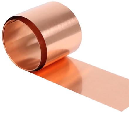 Flexibele Koperfolie Rol van 0.05 mm x 50 mm x 1 m voor DIY Projecten, Handwerken en Creatieve Klussen