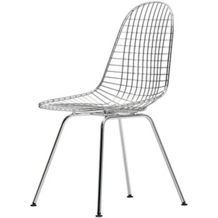 Vitra - Wire Chair DKX - verchroomd - zilver