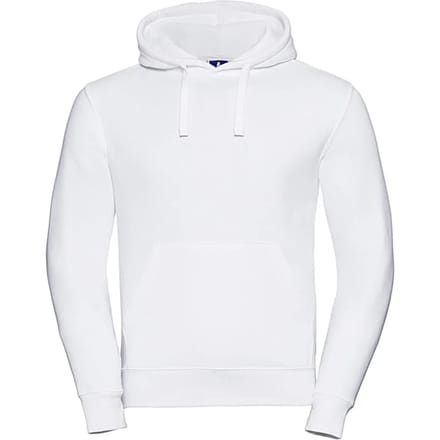 Russell- Authentic Hoodie - Wit - M