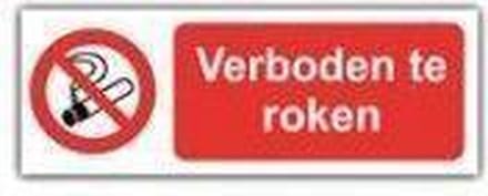 Carpoint Opzetbord Plaat verboden te roken