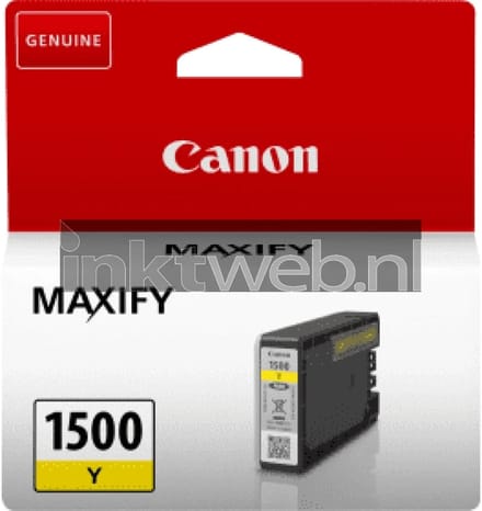 Canon - 9231B001 - PGI-1500Y - Inktcartridge geel