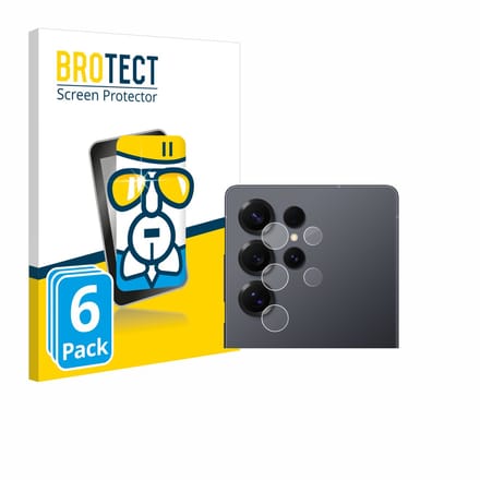 Screenprotector 6 Stuks voor Samsung Galaxy S25 Ultra (ALLEEN Camera Lens) Beschermglas transparant