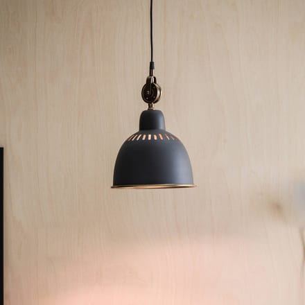PR Home Cleveland hanglamp 23 cm grijs/messing