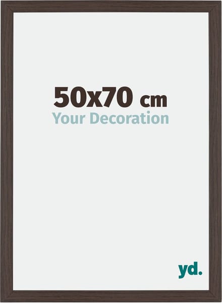 Your Decoration - Fotolijst 50x70 cm - MDF - Eiken Donker - Mura