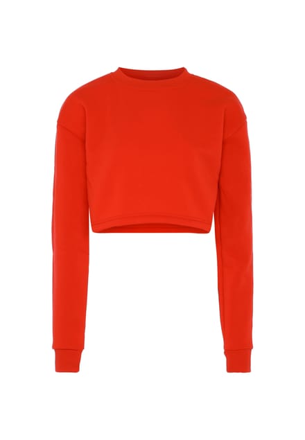 Mymo Sweatshirt Dames rood