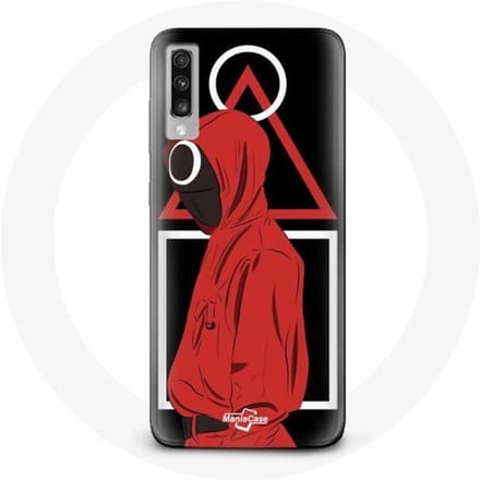 Coque - Squid Game - Samsung Galaxy A70 - Souple - Noir - Protection noir