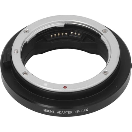 Autofocus Lens Converter Ring Verstelbaar Diafragma Eén Klik Ontgrendeling Anti Reflectie voor GFX 50S white
