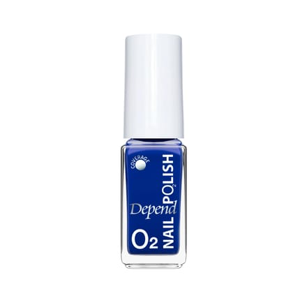 Depend Cosmetic | 02 Nail Polish | nagellak | koningsblauw | nr.802 | 5ml