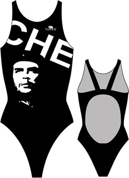 Turbo Che Guevara Pro Resist Zwemkleding Zwart 5XL Vrouw