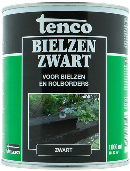 Tenco Buitenbeits - Zwart - Zijdeglans - 1l