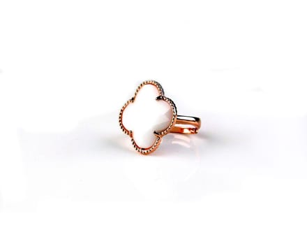 model Fiori ring in zilver roze verguld wit