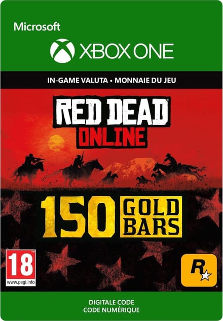 Red Dead Redemption 2: 150 Gold Bars - Xbox One Download