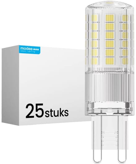 Modee LED Lamp G9 - 5W 2700K 600lm 230V - LED Lamp insteek - Warm Wit - 25 stuks