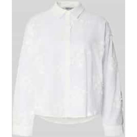 Overhemdblouse met knoopsluiting
