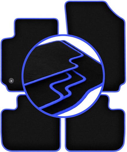 CARLUX-BLUE automatten voor: Citroen C4 Cactus II crossover (2018-)