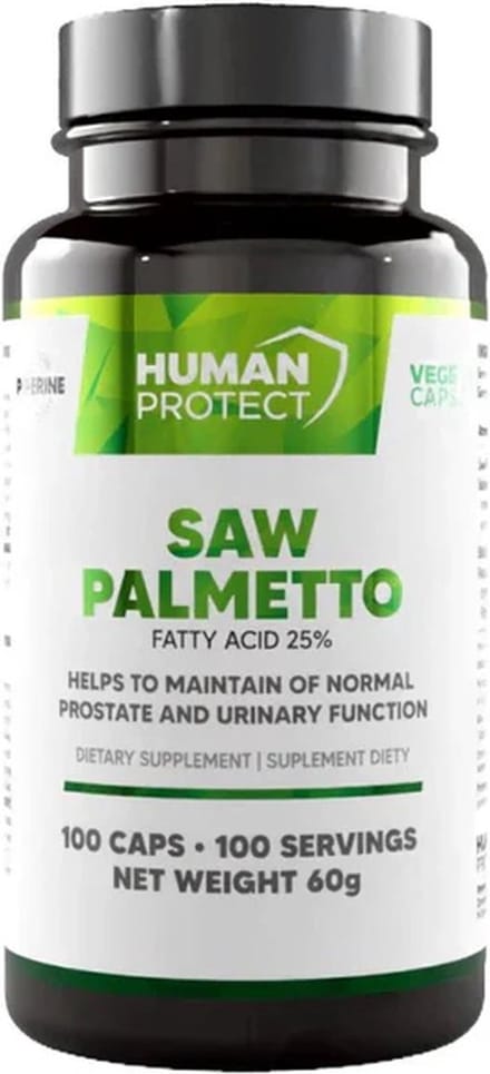 Human Protect - Saw Palmetto - 100 caps - 100 doseringen
