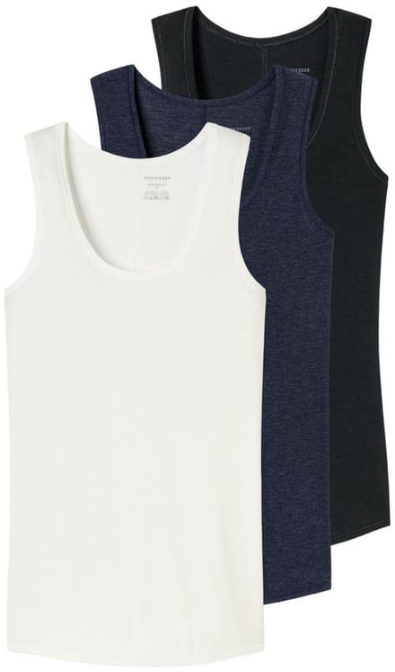 Schiesser Dames onderhemd 3 pack Personal Fit