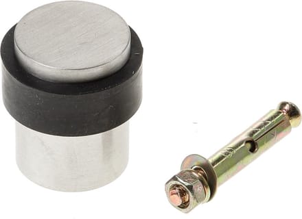 D4E DEURSTOP RVS STAAND DIAMETER X HOOGTE 29X45 MM RVS304