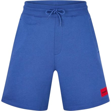 Hugo Heren Fleece Sweat Shorts (Blauw)